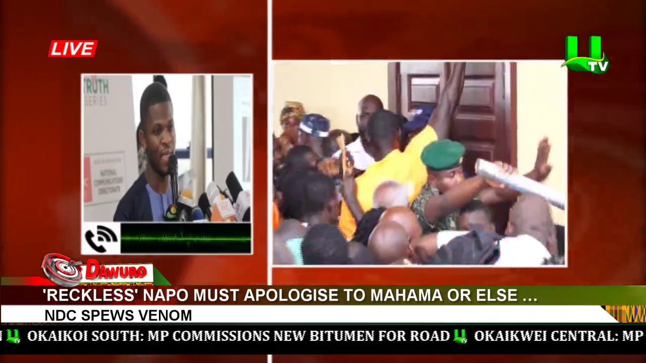 utv ghana frequency on multi tv 'Reckless' Napo Must Apologise To Mahama Or Else … – NDC Spews Venom