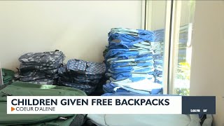 Verizon TCC gives out 400 backpacks to local kids before school year