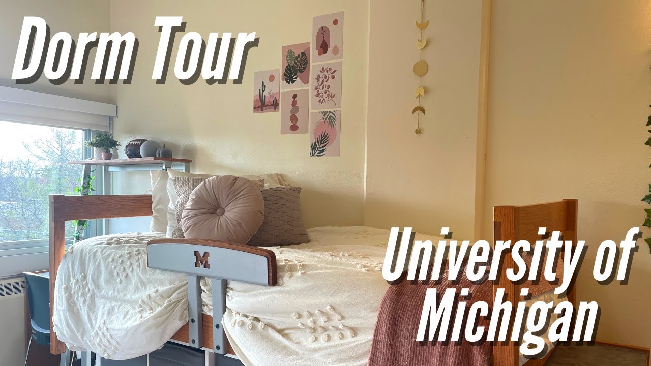 Dorm Tour University Of Michigan Ann Arbor Bursley Dorm 