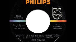 1st RECORDING OF: Don’t Let Me Be Misunderstood - Nina Simone (1964)