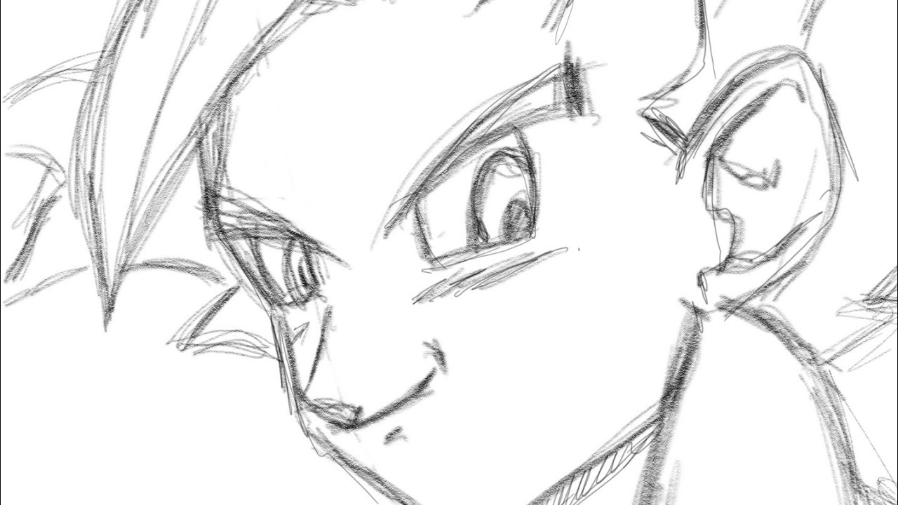 Comment dessiner Goku SSJ - Dragon Ball Z - YouTube