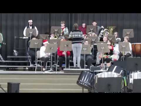 National Trail High School Holiday Concert Band.