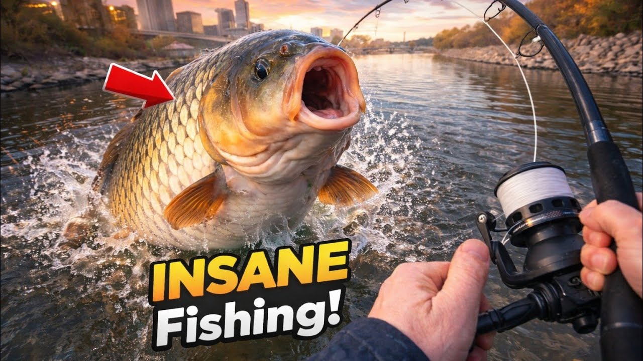 Дергач! Коса! Снасти на грани! Огромные сазаны и сомы рвут всё подряд! 💥 #рыбалка #fishing #낚시 