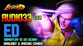 SF6🔥 Audio33 (ED) U.S.A. Big Puncher ! Insane Gameplay Style