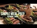 Simple Meal Prep For Him and Her! Delicious Pan-Seared Steak Meals