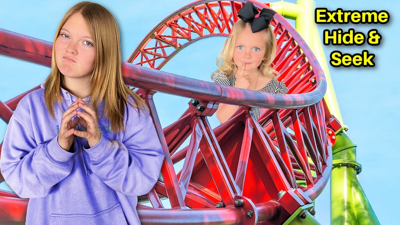 EXTREME Hide and Seek at an Amusement Park YouTube