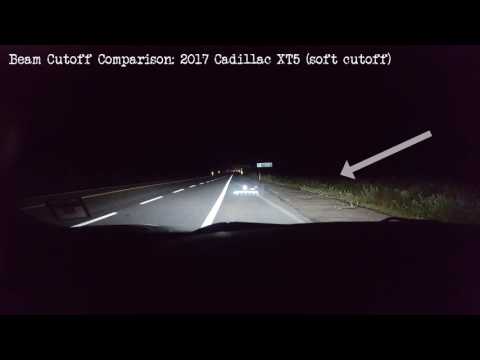 2017 Cadillac XT5: Headlight Highlight