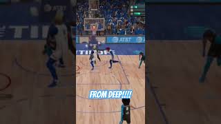 Simptoms almost knocked this down from half! #nba #nba2kleague #nba2k #gaming