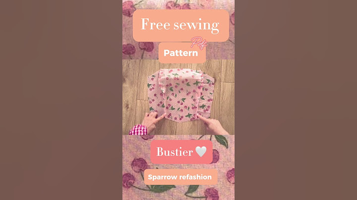 How to Make a Bustier Top Pattern: A Beginner’s Guide | Free sewing Patterns