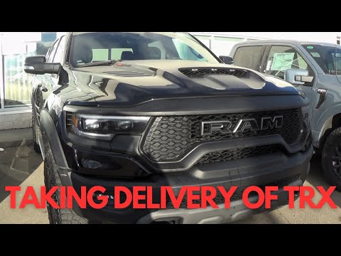 Taking Delivery Of My 2022 Ram TRX