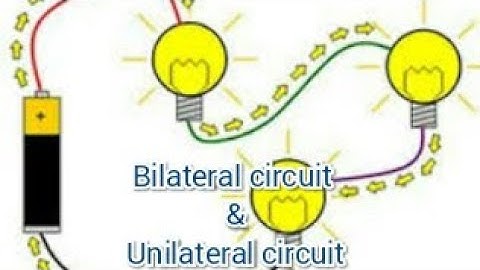 Bilateral circuit !! Unilateral circuit ?? Full definition explained