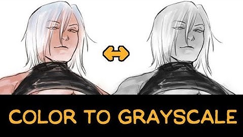 [Medibang Paint Pro desktop version how to] Convert layer to grayscale