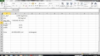 Confined fire - Time to burn out based on mass flux - programming into Excel