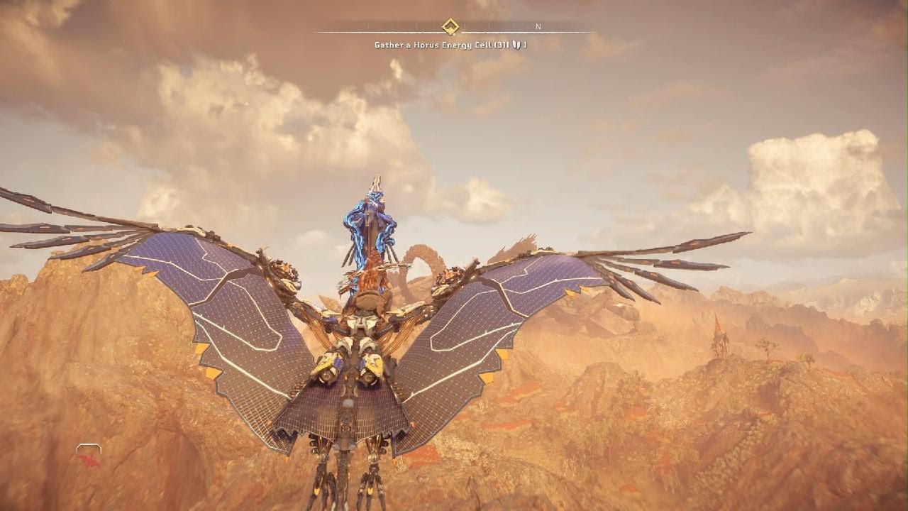 Fly west / gather a horus energy cell Horizon Forbidden West YouTube