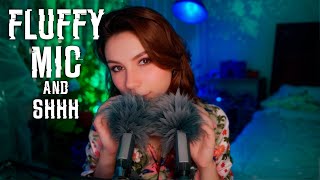 ASMR Fluffy Mic Soft Strokes and Soothing Shhh