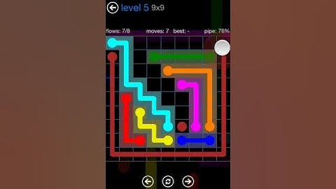 Flow Free 9x9 Level 5 walkthrough Bonus Pack
