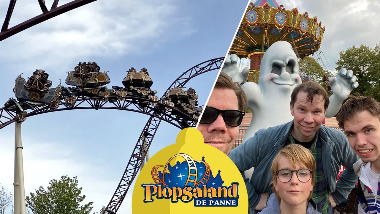 Zitronevlog 🍋 | Halloween in Plopsaland de Panne | perspresentatie | filmen in de spookhuizen