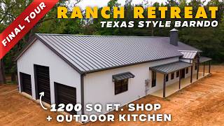 This Texas Barndominium Was Designed for Grandkids, Cookouts, and Country Living