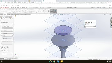 Tutorial 4.2 - Lofted Boss Feature in SolidWorks