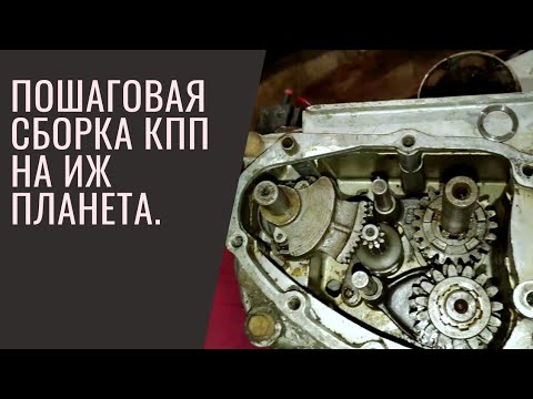 Как собрать коробку Иж Планета правильно и легко!