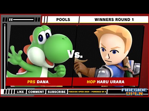 Fireside Open 2025 - Pools - dana_ (Yoshi) VS Haru Urara (Mii