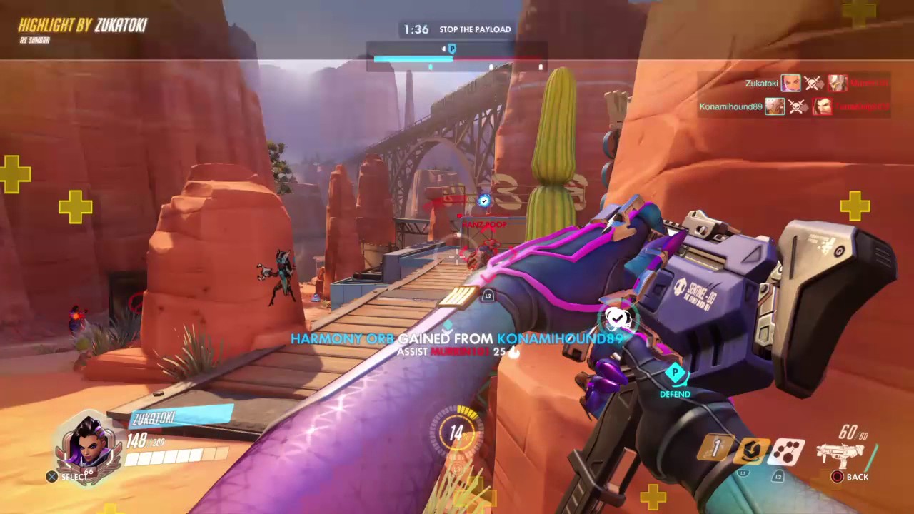 Overwatch Sombra ULT highlight YouTube