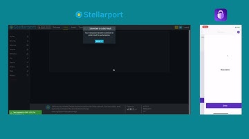 Stellarport Multisig. Sending tokens and confirming with LOBSTR Vault