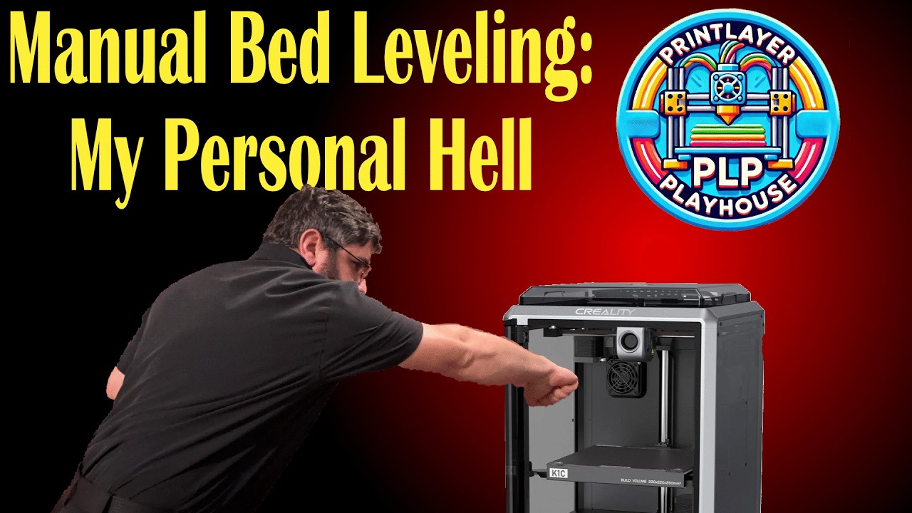 K1 Series Bed Leveling and Where to Place Your Printer - YouTube
