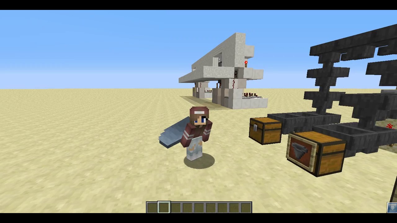 Minecraft Sortiermaschiene (sehr einfach & schnell) [Tutorial 1#] - YouTube