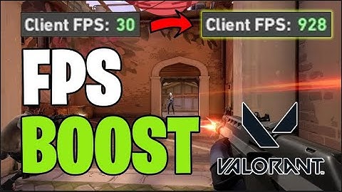 Boost FPS in Valorant 2023 (Full Optimization)