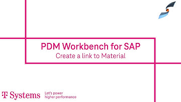 Link Material Creation in SAP with CATIA | PDM Workbench Demo | T-Systems