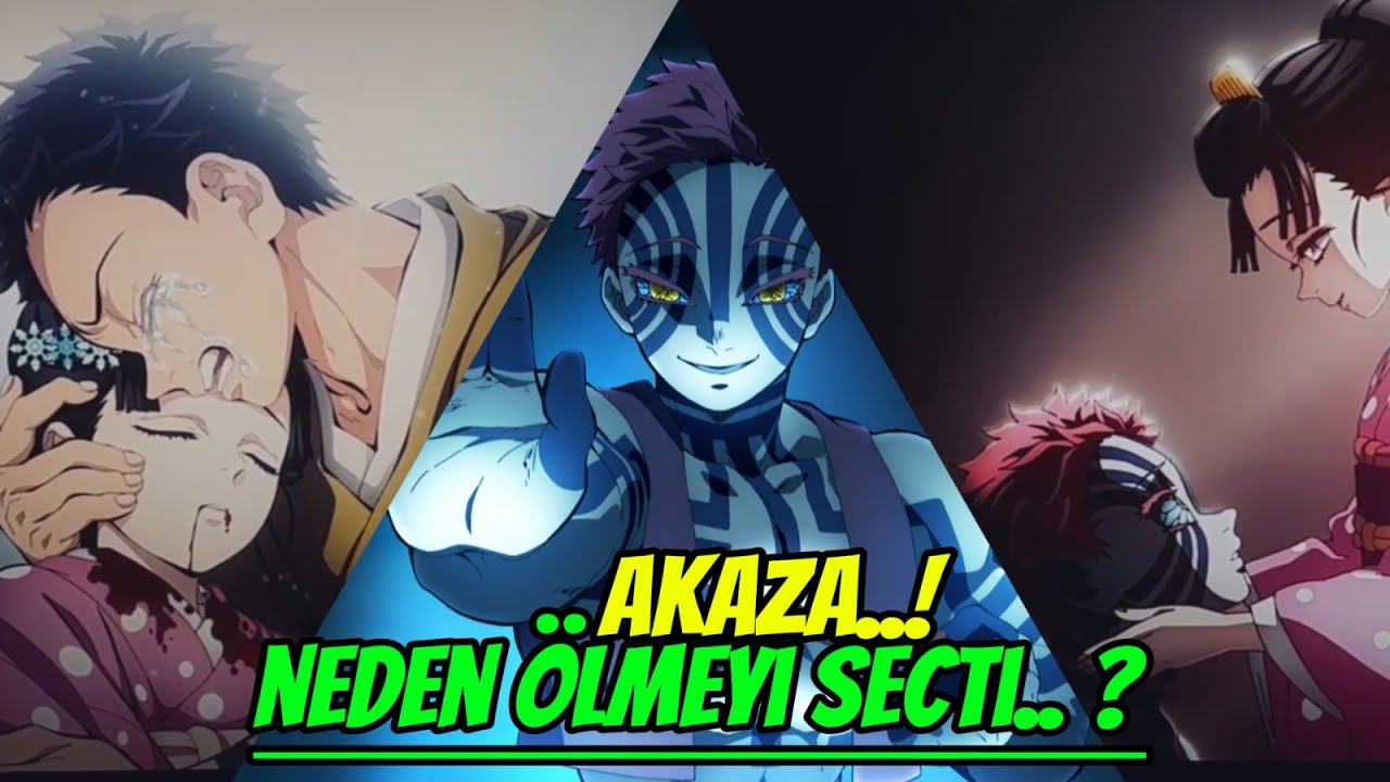 Akaza Neden Ölümü Seçti?  Demon Slayer’ın En Trajik Hikâyesi! 😢