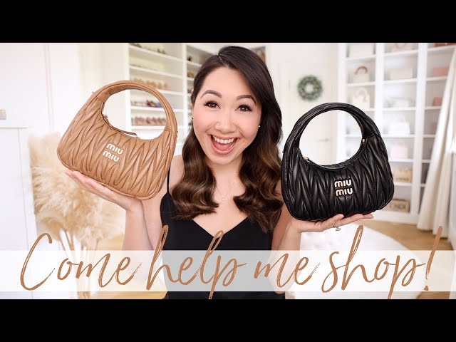 【関税&送料込】Miu Miu Wander Trick For Bags Miu Miu Wander Unboxing & A Collective Try On Haul! - YouTube