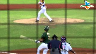 20130626 CPBL 獅犀牛 3上 希克嚇一跳,幸好還有陳凱倫在後