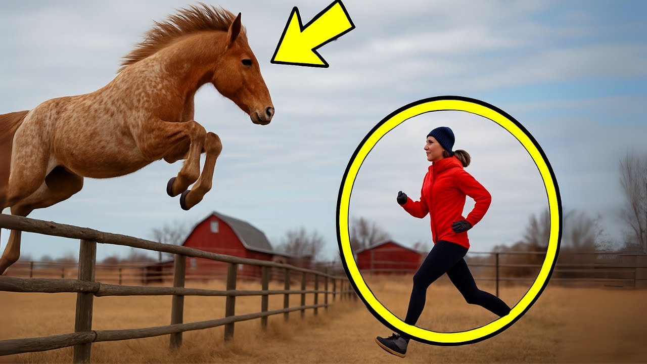 Horse Exploding Horse EXPLODES Seeing a Girl. Their Secret Past Left The Owner ...