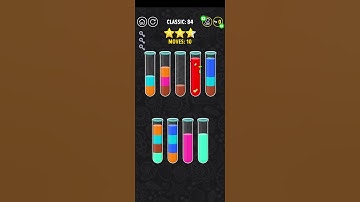 color water sort 3D level 84