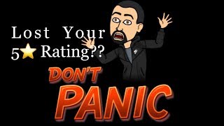 Uber & Lyft-Lost your 5 ⭐️ Rating?? Don't panic as they don't mean as much as you think!