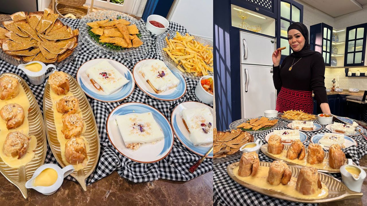 البلدي يوكل مع الشيف نونا | سينابون الفينو - تورتيلا الدجاج - توست بالمهلبية