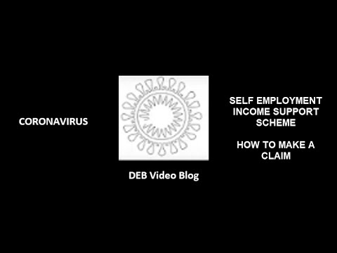 Cornavirus - Self-Employed Income Support Scheme - How to make your claim