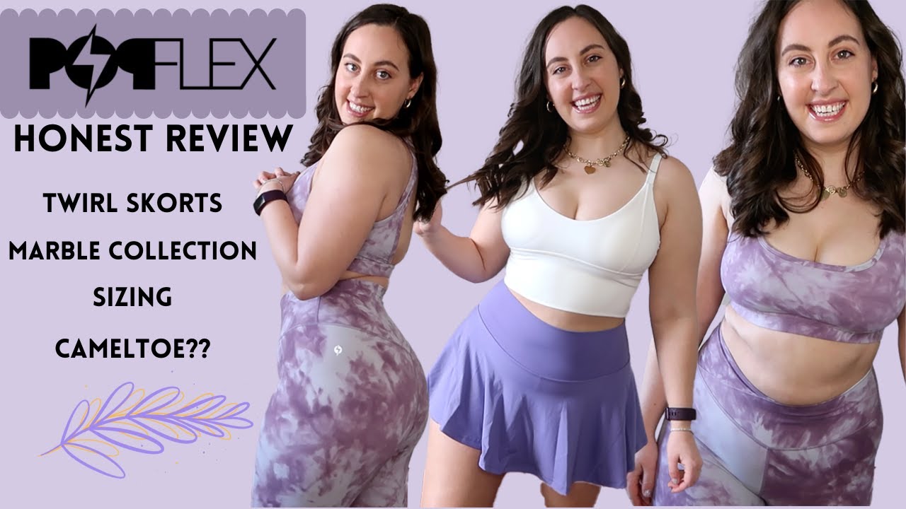 Honest Popflex Review | Twirl Skorts, Marble Collection, and Basics