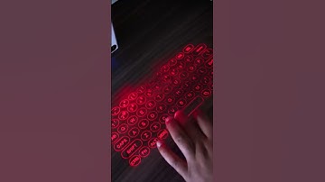 ⌨️ Bluetooth Laser Keyboard with Mouse 💥 Gadgets