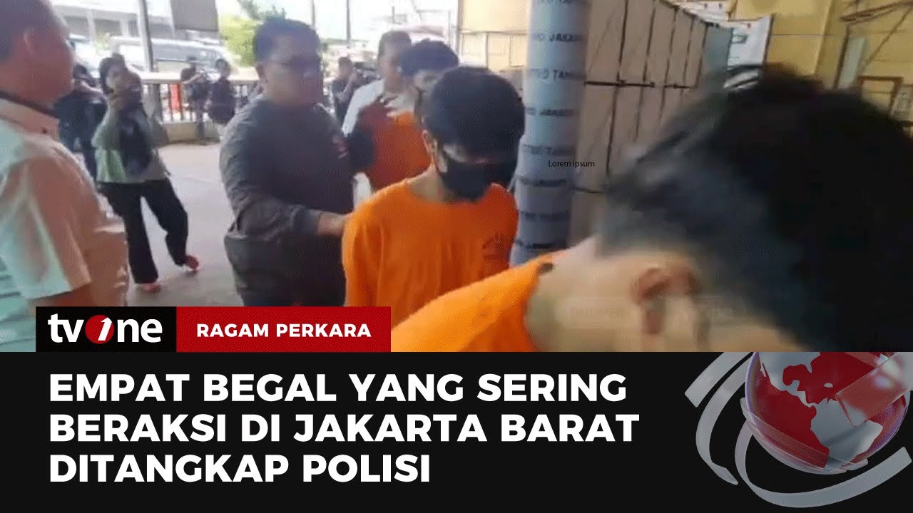 Polisi Tangkap Pelaku Pembegalan 2 WNA di Tamansari Jakarta Barat | Ragam Perkara tvOne