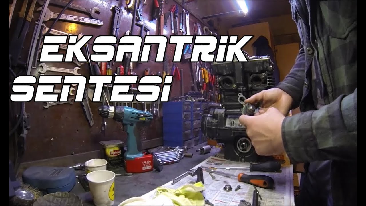 Motoru Senteye Getirmek - Eksantrik Sentesi - Kawasaki ER-5 Projesi #5