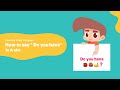 Learning Arabic : The Colors - from Arabian Sinbad