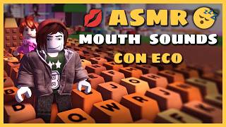 ASMR en Roblox 🕹️ Sonidos de teclado y Mouth Sounds con Eco para dormir 😴