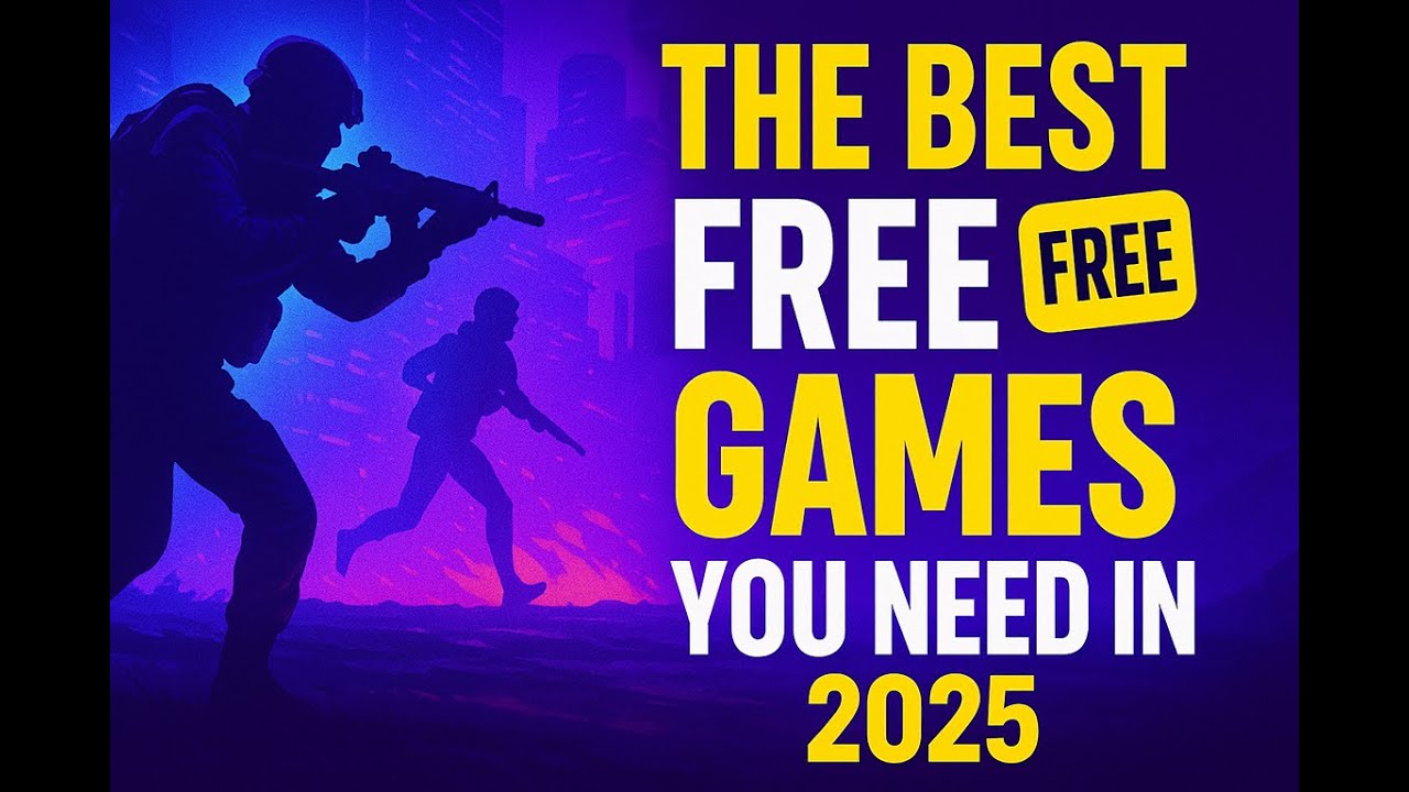 Top 5 Free-to-Play Games You Need to Play in 2025! - YouTube