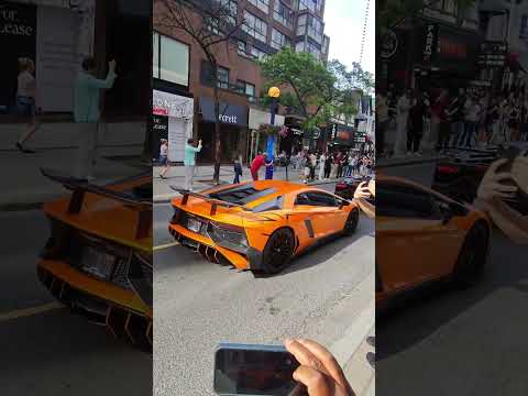 Supercars everywhere.