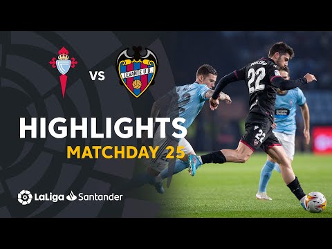 Celta Vigo Levante Goals And Highlights