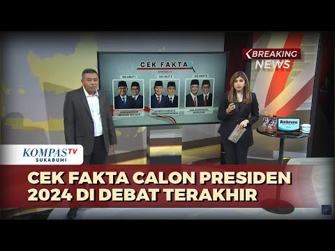 Cek Fakta Calon Presiden 2024 di Debat Terakhir