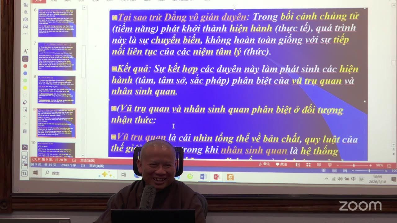 Lớp Phật Học Cao Đẳng - Luận Thành Duy Thức - Bài 25 - Thầy Nguyên Định || SBU TV 57.15